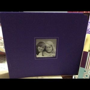 Scrap book w/paper pages in large and small books.